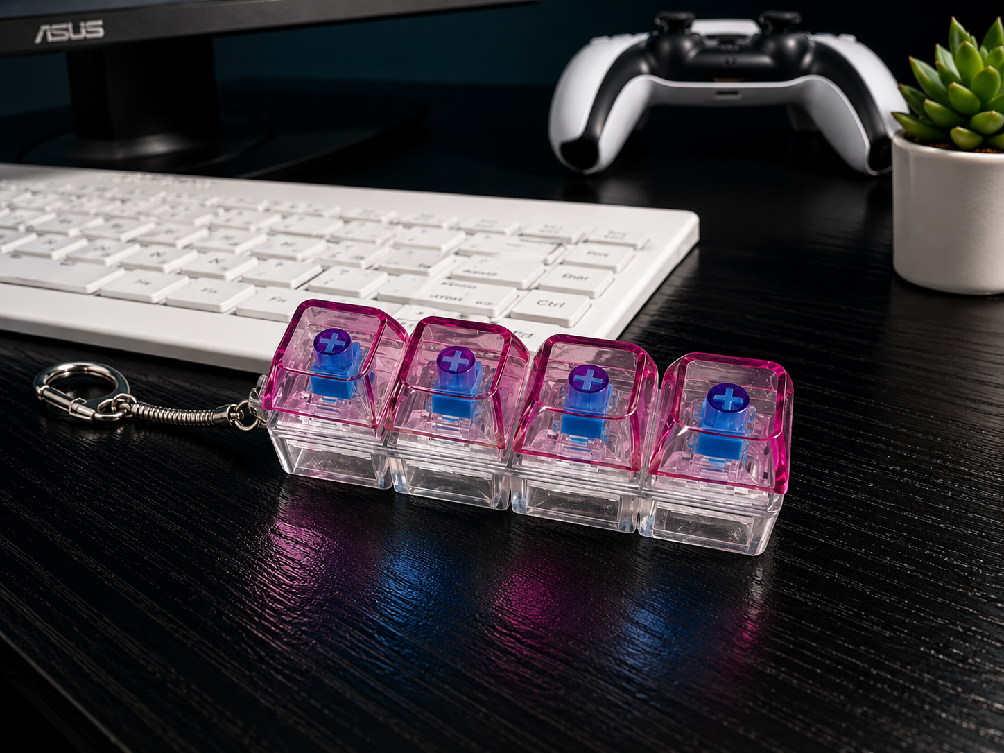 RGB Clicker Keychain