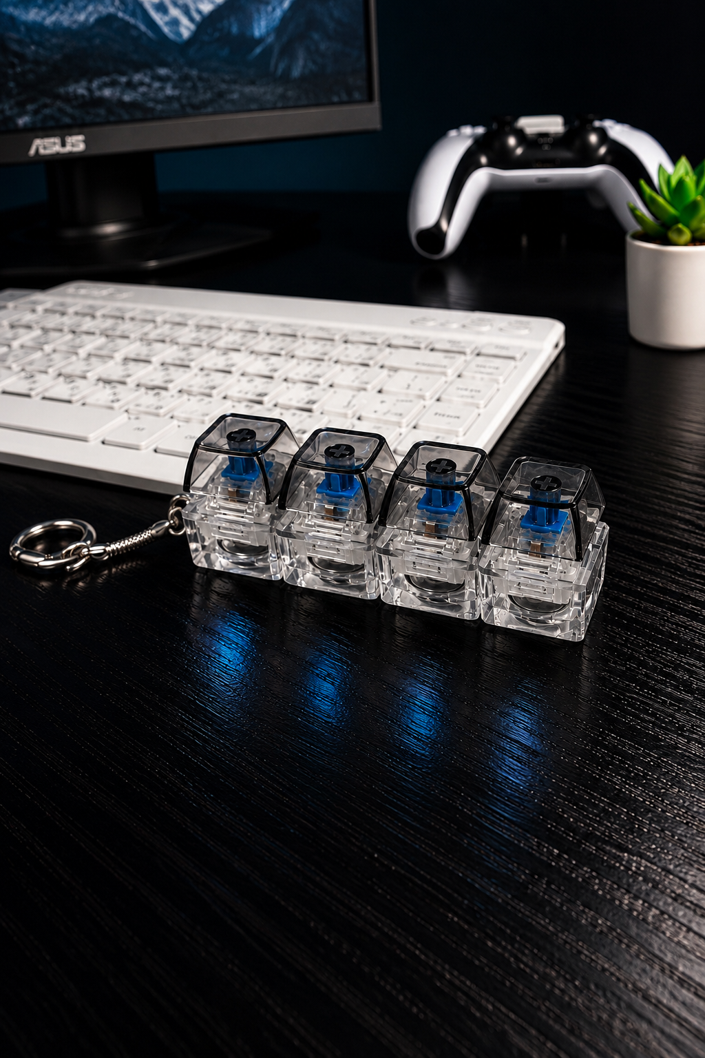 RGB Clicker Keychain