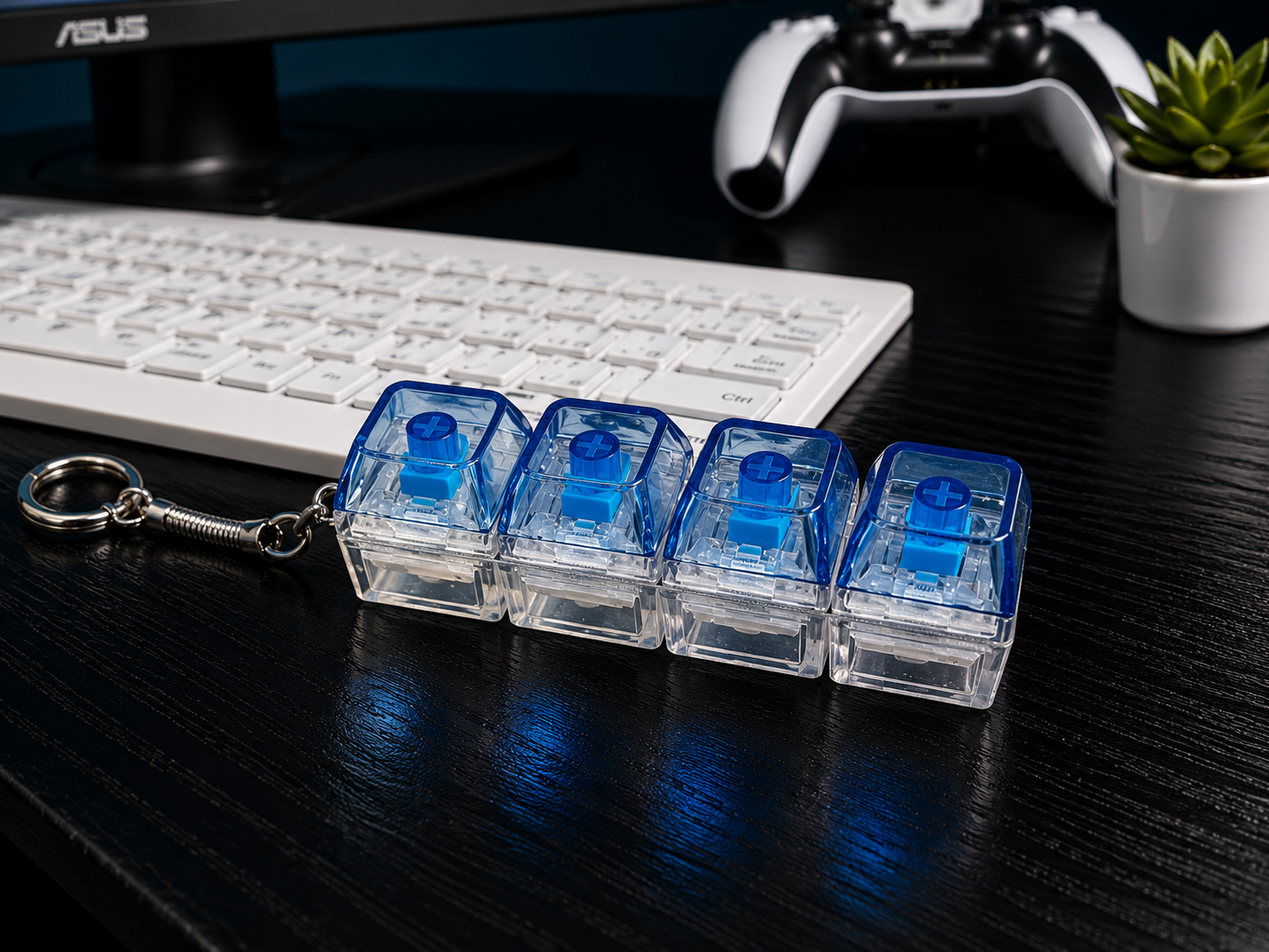 RGB Clicker Keychain
