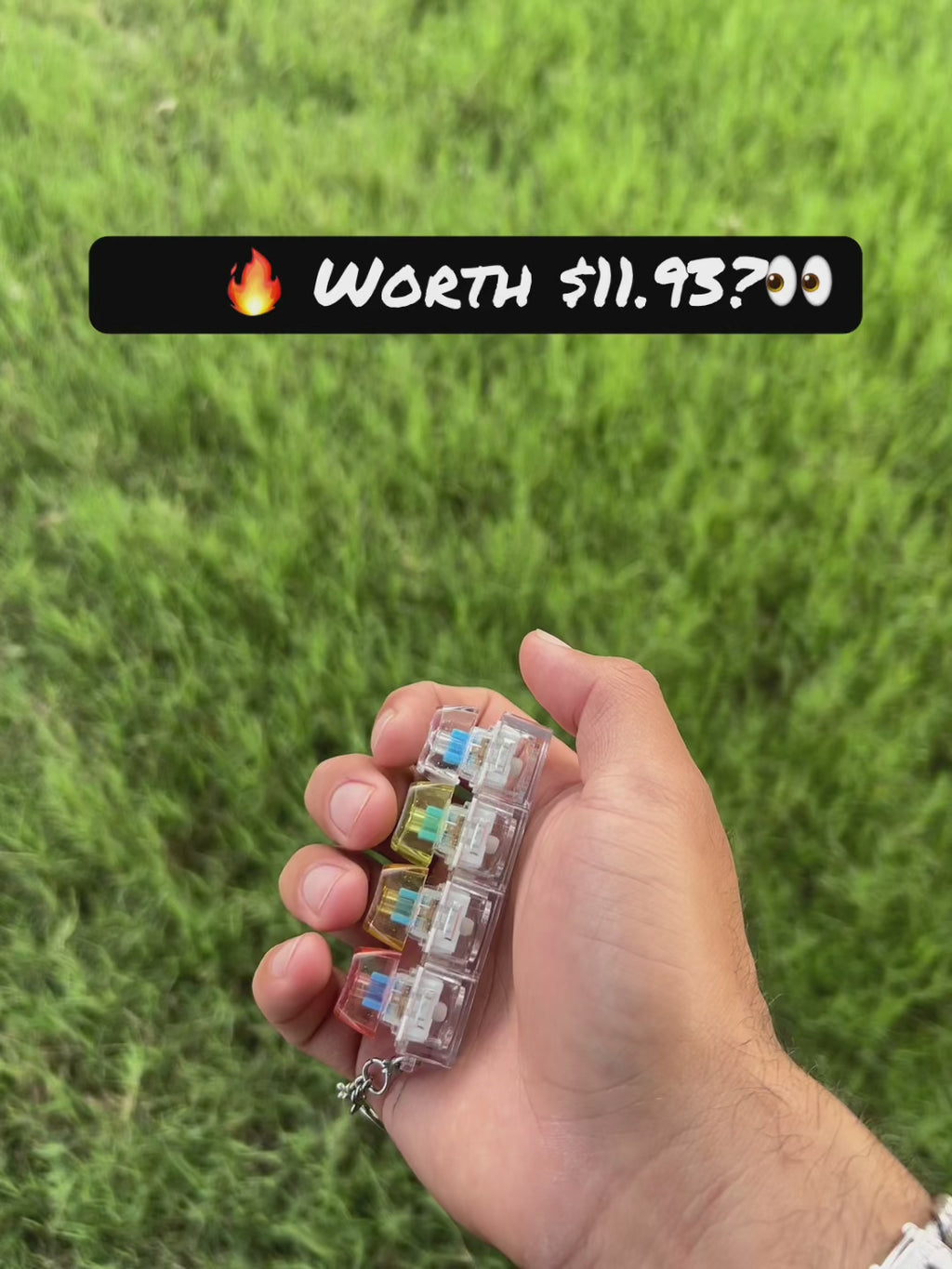 RGB Clicker Keychain